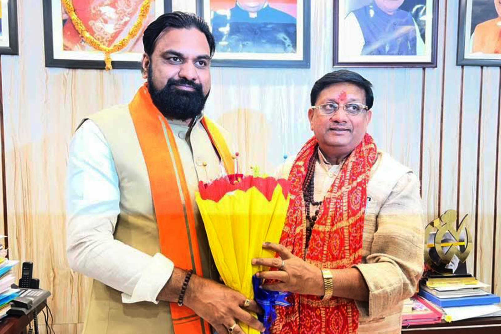 A cordial meeting with Shri Samrat Chaudhary Ji, Hon’ble Deputy Chief Minister of Bihar