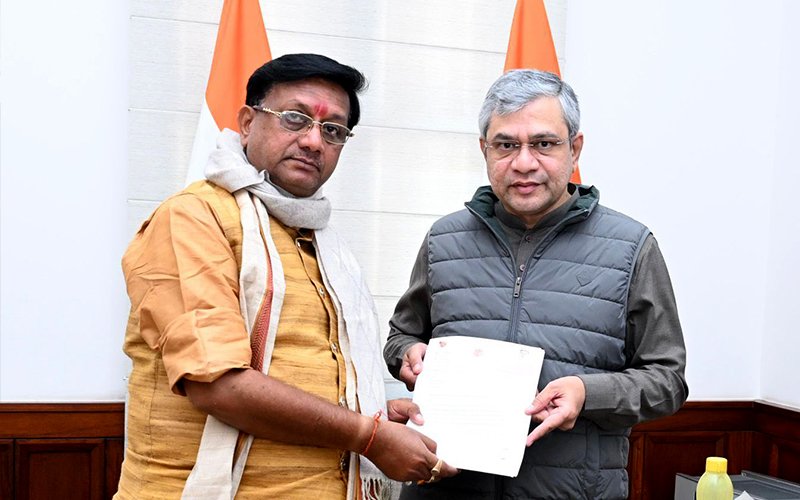 Called upon Shri Ashwini Vaishnaw Ji, Hon’ble Union Minister of Railways, Government of India.