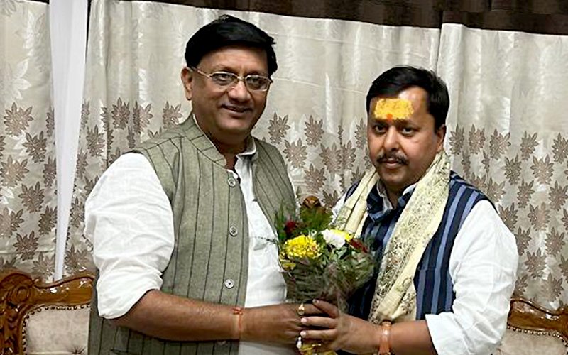 Congratulated Shri Nitin Nabin Ji on his appointment as the National Working President of the Bharatiya Janata Party.